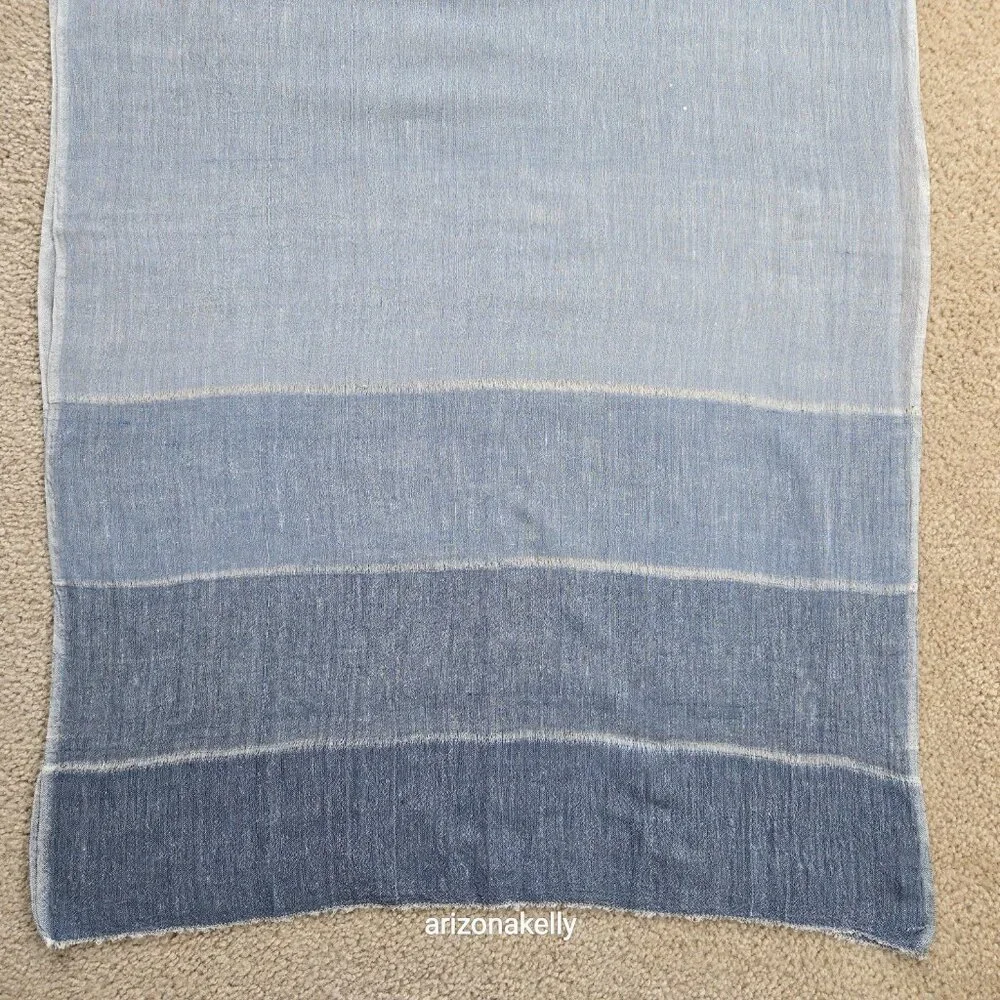 NWOT Cotton Handmade Scarf Woven Promises Ethiopia Fair Trade Hand-woven